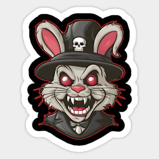 Pyscho bunny Sticker